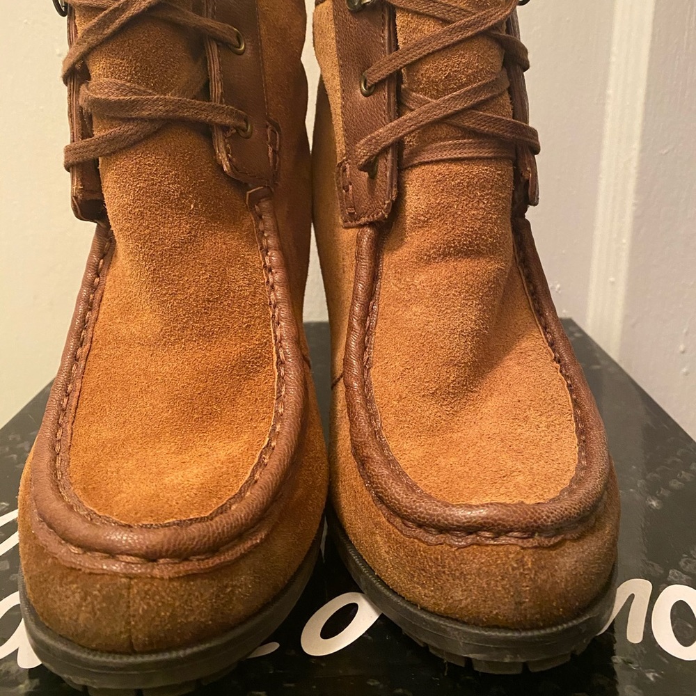 Mid calf Mocha Boots
